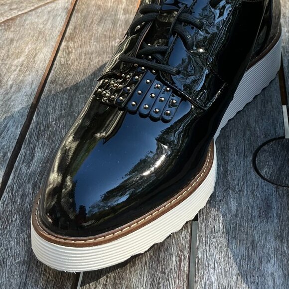 BNIB Johnston & Murphy Mitzi Kiltie Oxford / Women's US 8 $158 MSRP - Picture 1 of 11